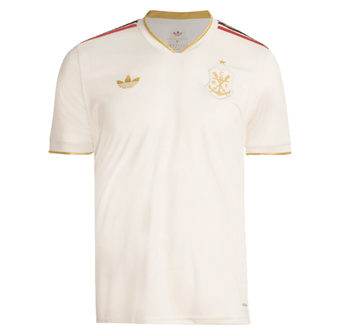 Camisa Flamengo III 25_26 - Bege Torcedor Masculino