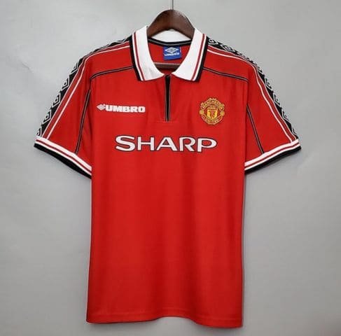 Camisa Manchester United Titular 1999 - Retrô