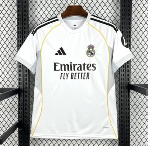 Camisa Real Madrid Titular 25-26 - Torcedor