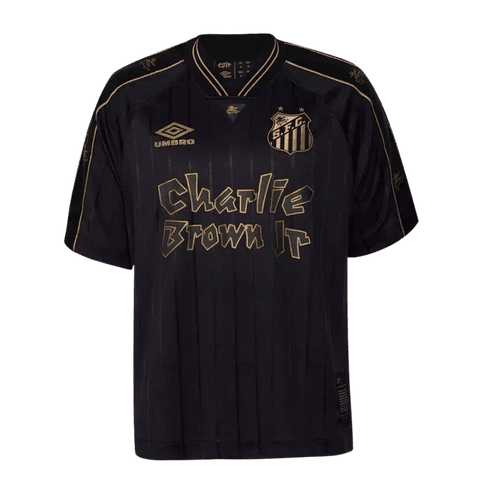 Camisa Santos Charlie Brown JR. Legacy 2425 Masculina - Preto