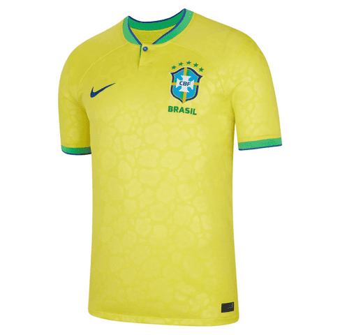Camisa Seleção Brasileira I 2022 Torcedor Nike Masculina - Amarela