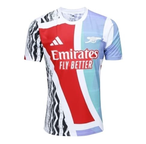 Camisa Arsenal Pré-Jogo 24.25 - Torcedor
