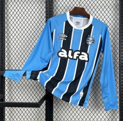 Camisa Grêmio Titular 25.26 – Manga Longa Torcedor
