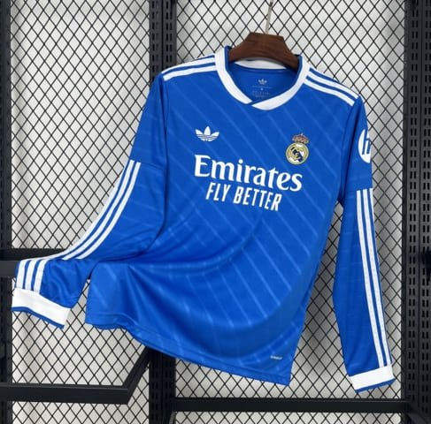 Camisa Real Madrid Third 25.26 - Torcedor Manga Longa