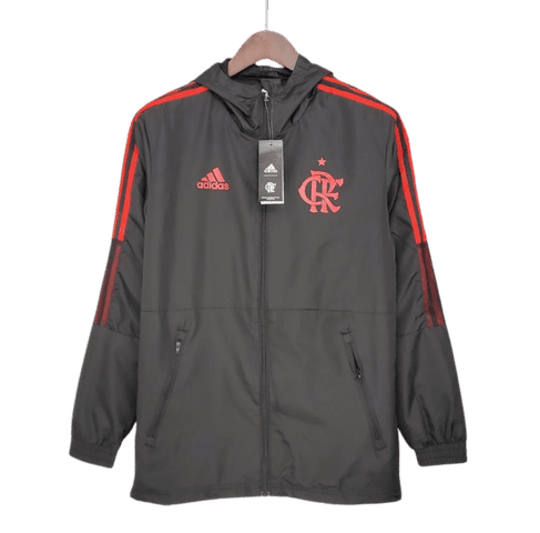 Corta Vento Flamengo Preto - Torcedor