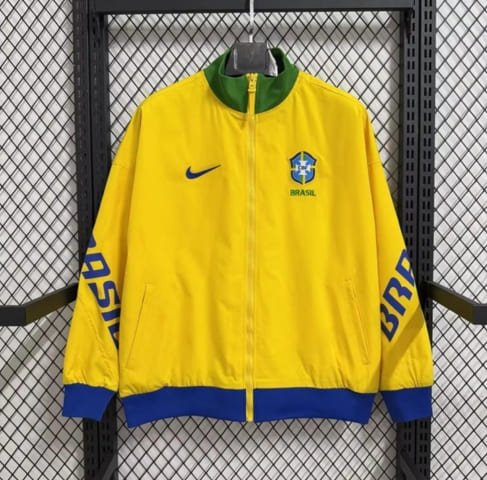 Corta Vento Seleção Brasil - Amarela