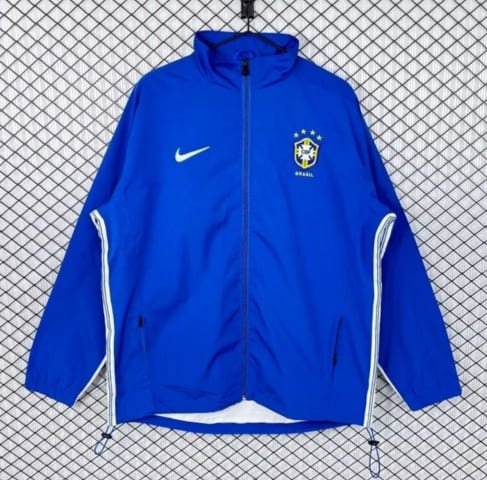 Corta Vento Seleção Brasil - Azul