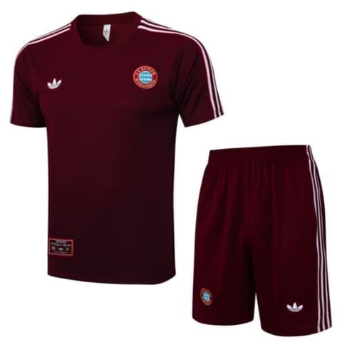 KIT Treino Bayern de Munique Vinho - Verão