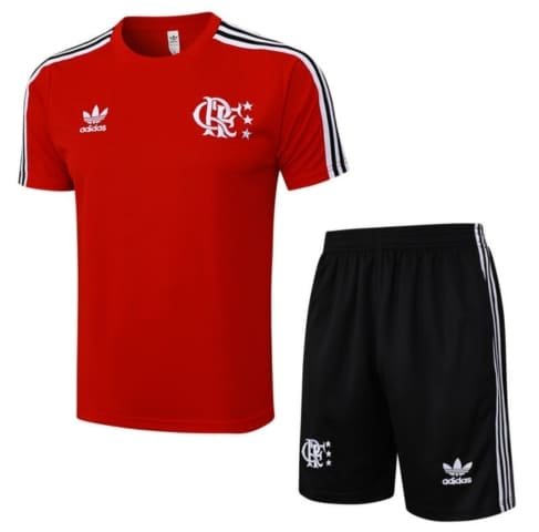 KIT Treino Flamengo Vermelho 25.26 - Verão