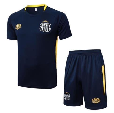 KIT Treino Santos Azul Marinho - Verão