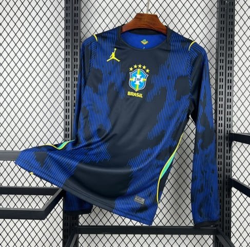 Seleção Brasil Reserva 26.27 Torcedor Manga Longa